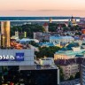 А из нашего окна – вид на старый город Таллин.